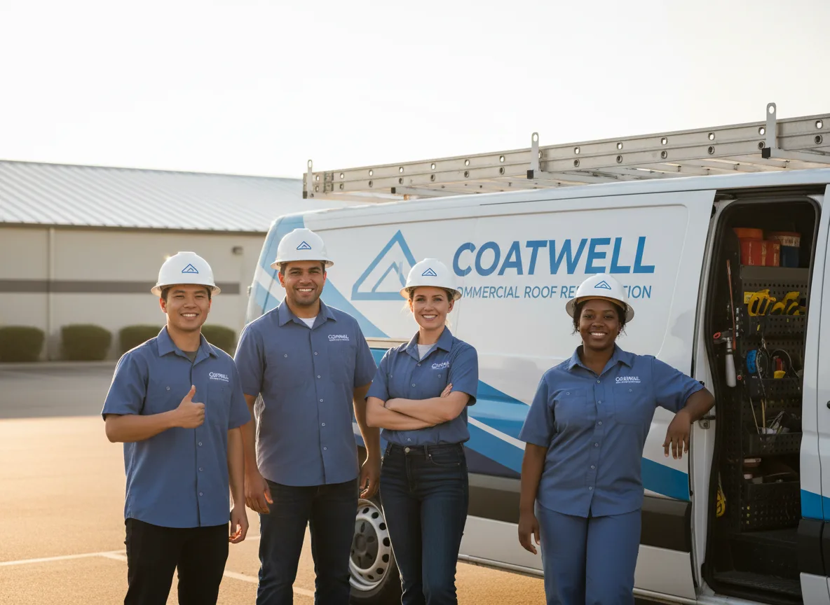 Commercial roof coating company in Skipperville, AL
